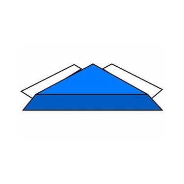 Blue Triangle Safety Panel