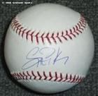 Scott Podsednik Autographed Baseball COA Schwartz Sports