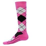 Red Lion Argyle Compression Running Socks