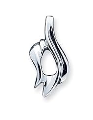 Sterling Silver Fits up to 8mm Cubetto Fancy Cubetto Slide