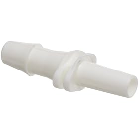 Value Plastics MTLS240-1  Male Luer Slip to 200 Series Barb, 5/32" (4.0 mm) ID Tubing, White Nylon, (25-Pack)