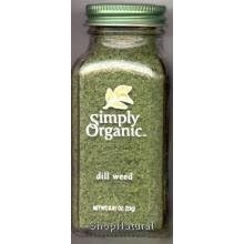 Dill Weed, Organic, .81 oz.