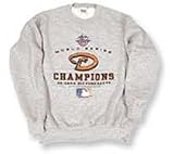 Arizona Diamondbacks 2001 World Series Championship Locker Room Sweatshirt (Adult X-Large)