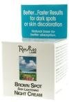 Reviva Labs Brown Spot Night Cream, with Kojic Acid, 1-Ounce