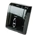 Paper Towel Dispenser, 400 C-Fold/600 Multifold, See-Thru Cover, Gray Plastic GEP566501