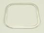 Square Sterling Silver Bangle