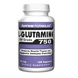 Jarrow L-Glutamine 750mg 120 caps- Jarrow Formulations