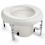Product details for Adjustable Raised Toilet Seat