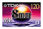 Cheap TDK 120 Minute 8MM 3-Pack (P6120MPS3CC)