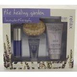 Womens Designer Perfume By Coty, (Healing Garden Lavenderthearaphy Relax Giftset (Lavender EAU De Parfum Spray 1.5 Oz + Exfoliating Body Scrub 1.85 Oz + Whipped Souffle Body Cream 8.0 Oz)