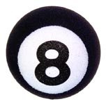 8 Ball Antenna Ball Topper