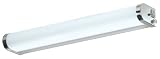 American Fluorescent - ASP140RS: Curved Profile Wall Bracket - Chrome