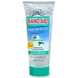 Band-Aid Anti-Itch Gel for Insect Bites and Poison Ivy/Oak/Sumac, 3-Ounce Tubes (Pack of 4)
