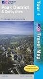 Peak District and Derbyshire (OS Travel Series - Tourist Map) (OS Travel Map - Tour Map)