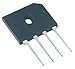 TAIWAN SEMICONDUCTOR GBU406 BRIDGE RECTIFIER, SINGLE PHASE, 4A, 800V THOUGH HOLE (50 pieces)