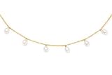 Children's Cultured Pearl 14K Gold Necklace