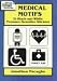Medical Motifs: 24 Black-and-White Pressure-Sensitive Stickers (Dover Instant Art Stickers)