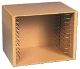 kids and infants educational toys item: Melissa & Doug Deluxe Natural Wood Puzzle Storage Case
