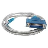 Sabrent USB to DB25 Female Parallel Converter Adapter 6-Foot Cable (USB-DB25F)