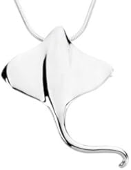Stingray Brooch/Pendant Sterling Silver Sterling Silver Stingray Brooch