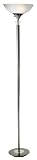 Adesso 5120 01 Metropolis Floor Lamp Black Nickel