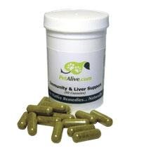 Homeopathic Immunity & Liver Support - Herbal tonic to support healthy immune system and liver functioning in pets