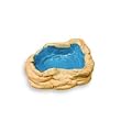 Zilla Lizard Lagoon Reptile Water Dish (Medium)