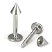 14g Stainless Steel Spiked Lip Labret Barbell