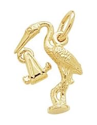 Rembrandt Charms Stork Charm