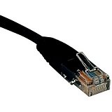 Tripp Lite N002-002-BK Cat5e 350MHz Black Molded Patch Cable RJ45M/M - 2ft