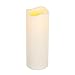 Everlasting Glow Indoor Outdoor Flameless Candle with Timer, Bisque, 8-Inch Tall by 3-Inch Diameter