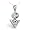 Sterling Silver 4.5 Carat Blue Topaz Pendant Necklace, 16 Inch Chain