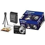 Olympus FE-190 Digitalkamera (6 Megapixel) exklusive "Black-Edition" - 