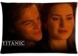 Umak Rose And Jack In Titanic Movie Poster Pillow Cover Design St. Patrick's Day Or Easter Day Gifts Zippered Pillowcase Personalized Throw Pillowcases Decorative Sofa Or Bed Pillow Case Cover(20x30 Two Sides) Great Gifts For Friends Or Families