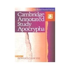 Cambridge Annotated Study Apocrypha : New Revised Standard Version Cambridge Study Apocrypha