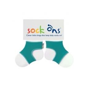 Sock Ons - 6-12 months New Size - New 2011 Colour Turquoise