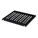 DIGITUS Fachboden 48,3cm 19Zoll fuer Netzwerk+Serverschraenke 745mm tief 50KG belastbar perforiert black inkl. Befestigungsmaterial
