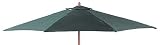 Bond Y99153 Green Market Umbrella with Wood Pole