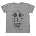 スカルTシャツ 芸術性大のデザイン。 有名な画家、サルバトール・ダリと共に写った作品Ｔシャツ body skull