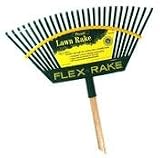 FLEXRAKE Lehan Action Poly Head Lawn Rake