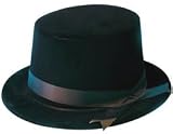 Top Hat (plastic flock) - Black