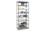 8-Shelf Pass-Thru Free Standing Unit - 36 X 12 X 87