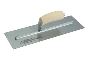 Best Price MARSHALLTOWN The Premier Line 13262 18-Inch by 4-1/2-Inch Finishing Trowel with Curved Wood Handle