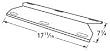Stainless Steel Heat Plate for Charbroil, Kenmore, Glen Canyon, Jenn-Air, Kirkland, Nexgrill, Sterling Forge, Charmglow, Harris Teeter, Amberlight, Fiesta, Arkla, El Patio, Sunbeam, XPS, Falcon, Lazy Man, Olympia, Sterling/Shepherd, Great Outdoors, Brinkmann, Grill Master, Vermont Castings, Grand Hall, Sams, Coleman, ProChef, Thermos, MHP, PGS, Perfect Flame, BBQ Grillware, Roper, Patio Kitchen, Turco, North American Outdoors, Outdoor Gourmet, Weber and Uniflame Grill Models