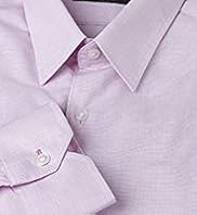 2" Longer Limited Collection Slim Fit Fine Checked Shirt