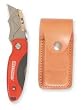 Westward 1YJE1 Folding Knife, 4 1/2 In, Clip Blade, Blue