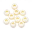 Pony Beads, Opaque Ivory, 480pc Pkg