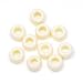 Pony Beads, Opaque Ivory, 480pc Pkg