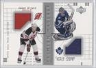 2001-02 UD Mask Collection Dual Jerseys #PMAJ - Jason Arnott/Curtis Joseph