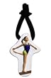 Gymnastics Zipper Pull